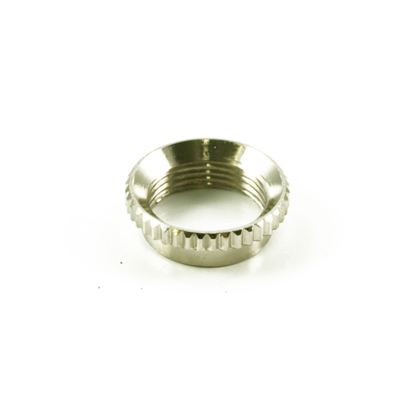 VINTAGE NUT FOR TOGGLE SWITCH NICKEL