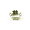 VINTAGE NUT FOR TOGGLE SWITCH NICKEL