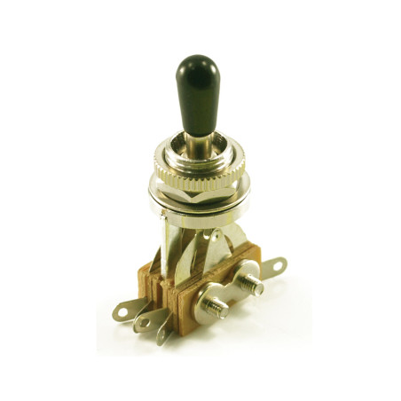 LP® TOGGLE SWITCH CHROME (3 PICKUP) BLACK TIP