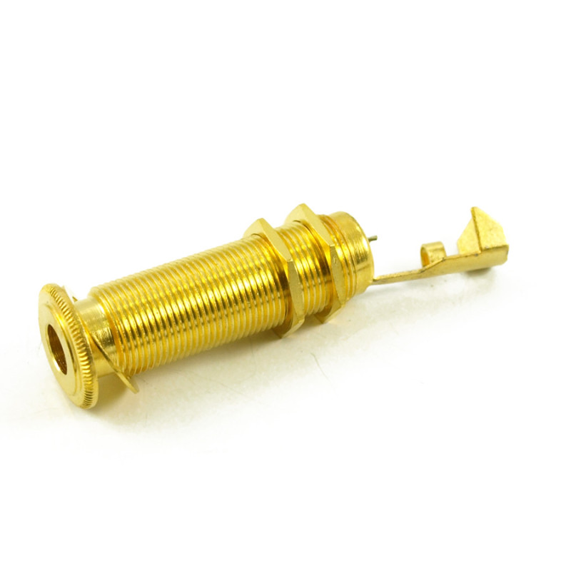 SWITCHCRAFT END PIN JACK MONO GOLD