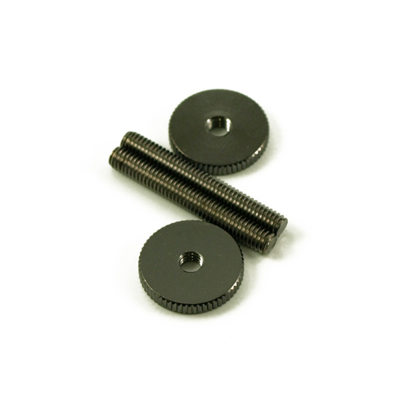 TUNEOMATIC SCREW & WHEEL BLACK PAIR