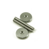 TUNEOMATIC SCREW & WHEEL CHROME PAIR