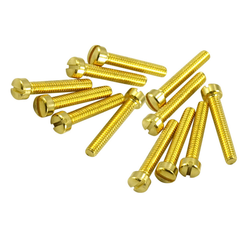 HUMBUCKER POLE PIECE GOLD ( 6 )