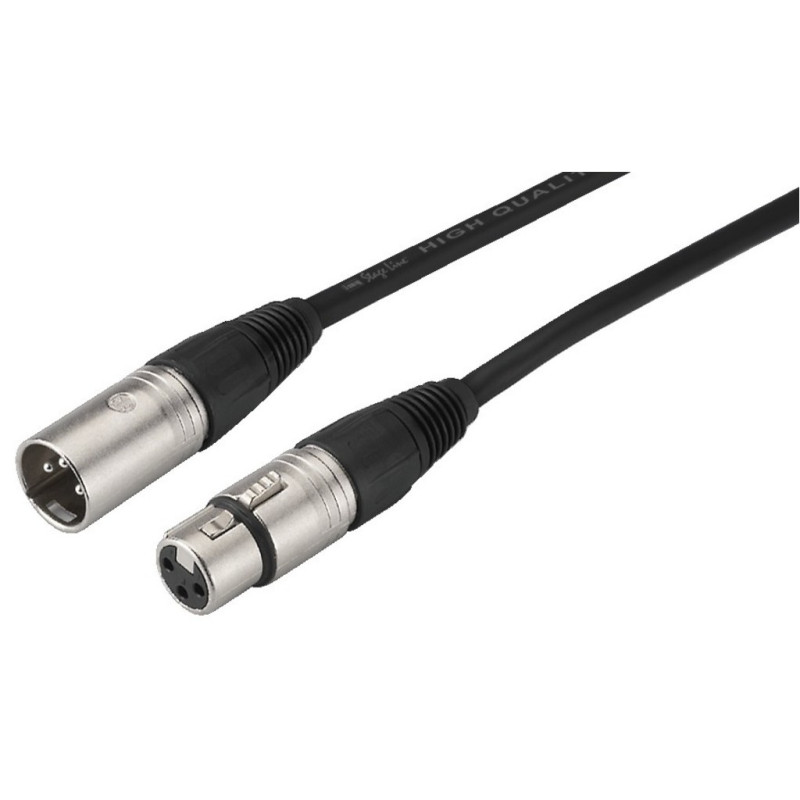 MECN-600/SW Audiokabel 6m sort