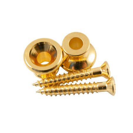 KLUSON® REPLACEMENT GIBSON STRAP BUTTON GOLD 