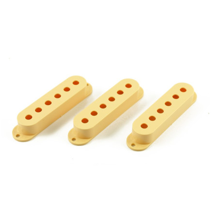 SINGLE COIL PICKUP COVER CREAM (SET OF 3) SINGLE COIL PICKUP COVER CREAM (SET OF 3)