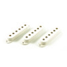 SINGLE COIL PICKUP COVER WHITE (SET OF 3) 