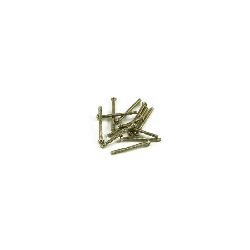 FENDER® BASS BRIDGE INTONATION SCREWS NICKEL