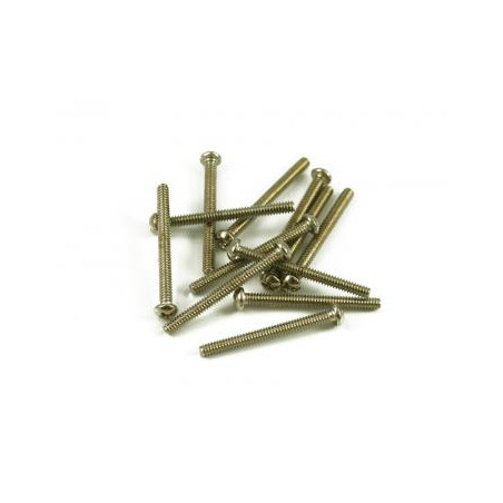 FENDER® BASS BRIDGE INTONATION SCREWS NICKEL