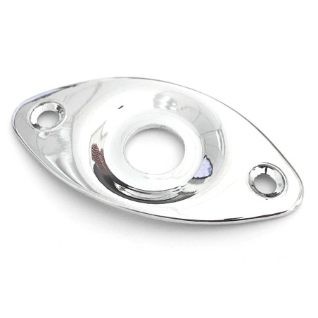 Cateye Recessed Metal Jack Plate