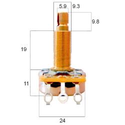 CTS 500K LOG Long 19mm