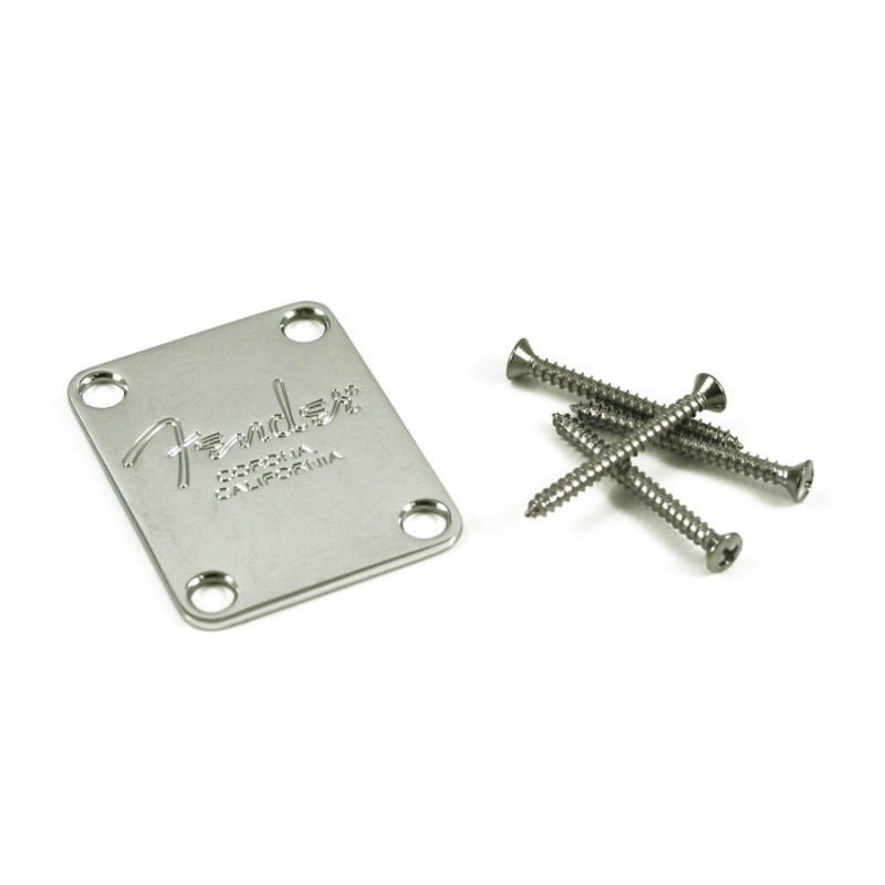 FENDER® CORONA AMERICAN STANDARD NECKPLATE CHROME