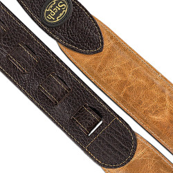 STEPH Padded Full Grain Cowhide Handmade Strap