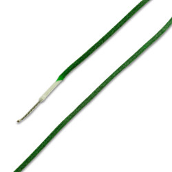 Green - Gavitt Single Conductor Vintage Cloth Wire