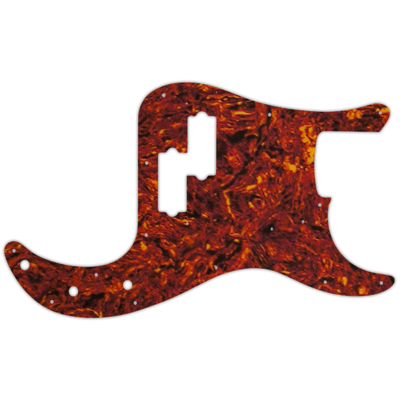 Custom Tortoise Pickguard For Fender 1962-1964 Precision Bass