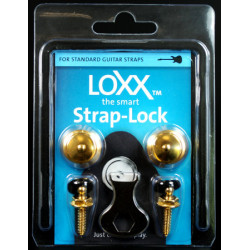 Strap lock system LOXX® Box Music - Gold