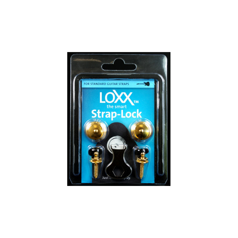 Strap lock system LOXX® Box Music - Gold