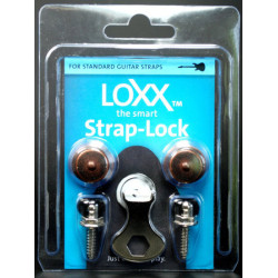 Strap lock system LOXX® Box Music - Vintage copper