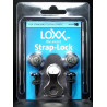 Strap lock system LOXX® Box Music - Blackchrome Skull