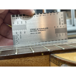 String Action Gauge Inch & Milimeter