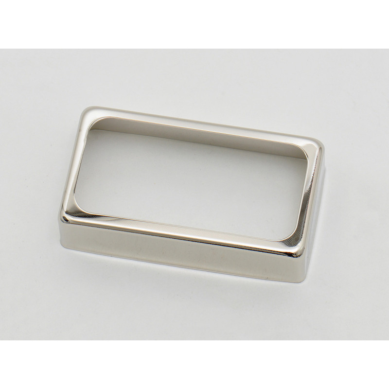 Humbucker Cover in German Silver / Open Nic