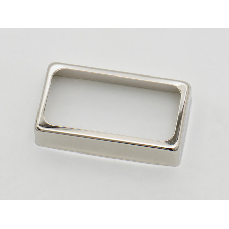 Humbucker Cover in German Silver / Open Nic