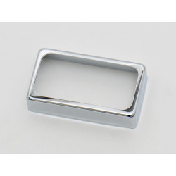 Humbucker Cover in German Silver / Open Chr