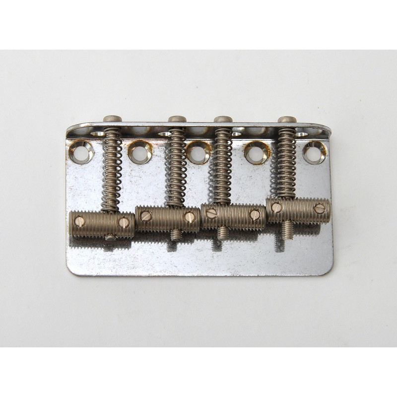 Relic Bass Bridge / 4-String / Aged Chrome