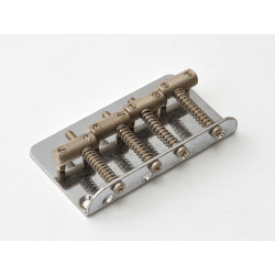 Relic Bass Bridge / 4-String / Aged Chrome