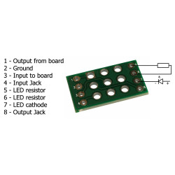 Easy Wiring Board For 3PDT Switch