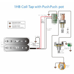 Push-Push PCB Coil Tap