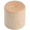 Flat Top Dome Knobs Blond