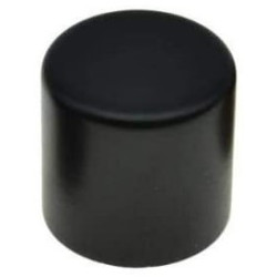 Flat Top Dome Knobs Ebany