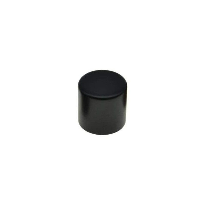 Flat Top Dome Knobs Ebany