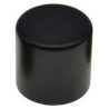 Flat Top Dome Knobs Ebany