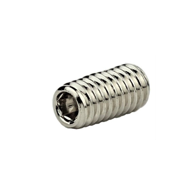 saddle screws, 3,0x 6.0 mm - 1,5 allen key,  nickel