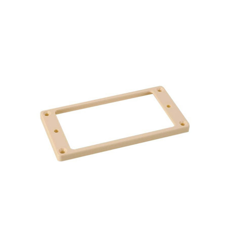 Humbucker Frame, Flat, 5x5mm, ivory