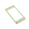 HUMBUCKER MOUNTING RING LOW WHITE