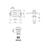 Acoustic Tuner 3+3 Chrome Black Button