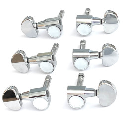 ELECTRIC & ACOUSTIC TUNERS CHROME 3+3