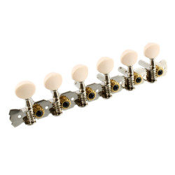 6-IN-LINE STRIP TUNERS NICKEL