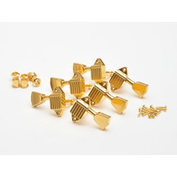 Kluson Traditional Waffle Tuner / Metal Tulip / 3+3