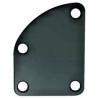 Contoured neck mounting plate Black