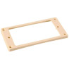 Humbucker Frame,5 to 7mm height, curved bottom slanted top, Ivory