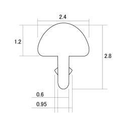 Hosco Japan packaged precut stainless-steel fretwire
