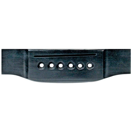 "Martin" style acoustic guitar bridge, Ebony