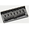 "Modern" Hardtail Bridge / 7-String, Black Chrome