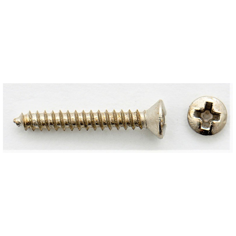 Humbucker Mounting Screws / Long, Nickel