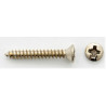 Humbucker Mounting Screws / Long, Nickel