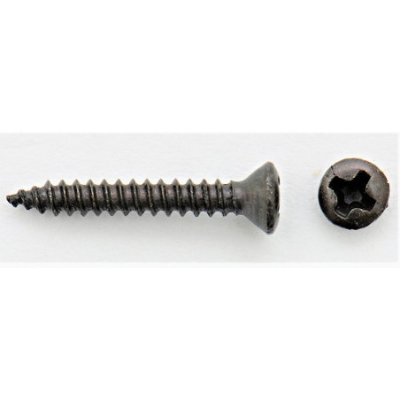 Humbucker Mounting Screws / Long, Black